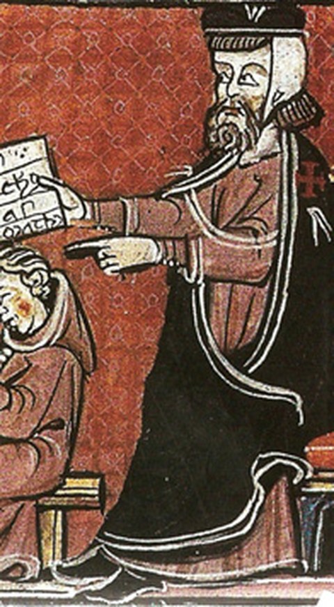 Ein Servient als Komtur, aus dem Capbreu von Argelers, 1296