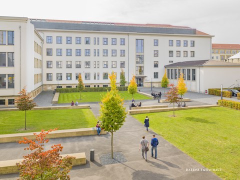 Foto: Gebäude der Evangelischen Hochschule Dresden
