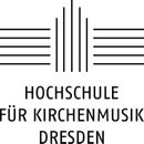 Grafik und Text Logo der Hochschule für Kirchenmusik Dresden