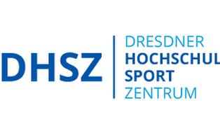 Logo des Dresdner Hochschulsportzentrums in blau