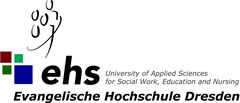Grafik: Logo der Evangelischen Hochschule Dresden mit Schriftzug