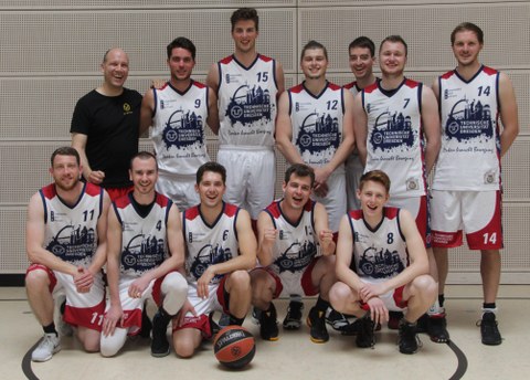 Basketballmannschaft des USZ - Sieger der Sächsischen Hochschulmeisterschaft 2018