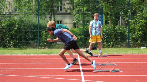 Sprinter beim Start