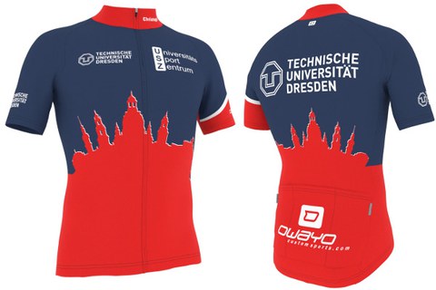 Radtrikot enganliegend