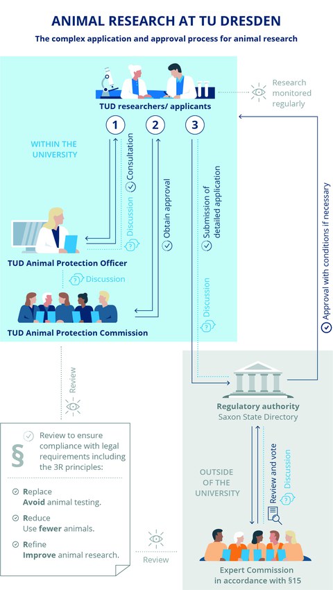 Genehzmigungsverfahren für Tierversuche