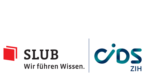 Logos des ZIH und der SLUB 