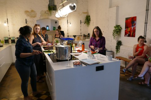 Exist Women Retreat Gemeinsames Kochen