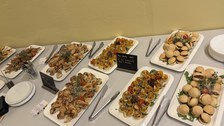 feierliches Abendbuffet