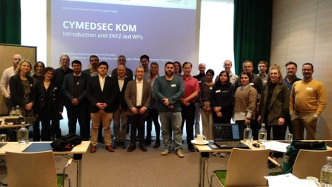  [Deutsch] Teilnehmer des CYMEDSEC Kick off meetings