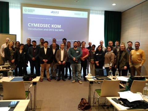  [Deutsch] Teilnehmer des CYMEDSEC Kick off meetings