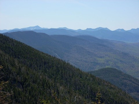 Die Adirondack Mountains vom Gipfel des Whiteface Mountain