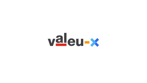 Schriftzug VALEU-X (Virtual Albanien European Universities eXchange)