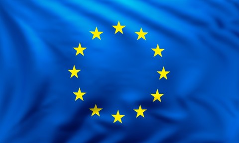 EU-Flagge-blau