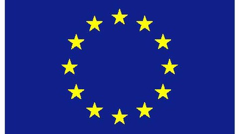 EU Flag coloured