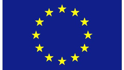 EU Flag coloured