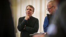 Diskussion der Teilnehmer an den Thementischen