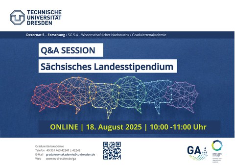 Q&A Session für die Sächsischen Landesstipendien