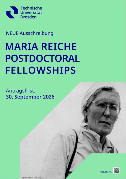 Poster mit Maria Reiche Foto 