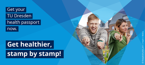 Get your TUD Healthpassport now. Get healthier, stamp by stamp.