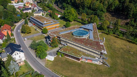 Luftaufnahme Campus Tharand