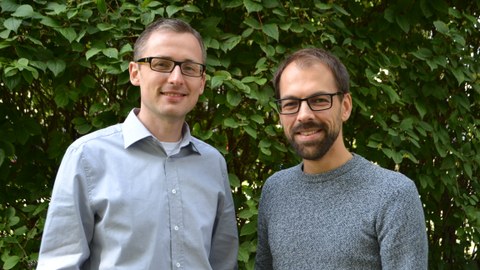 Stefan Kluge (l.) und Jochen Richter verstärken seit Kurzem das UGM-Team