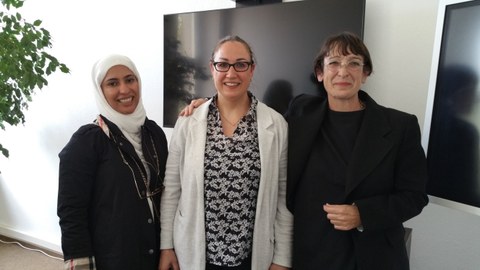 Meeting with Dr. Ahoud Alasfour and Brigid Freeman