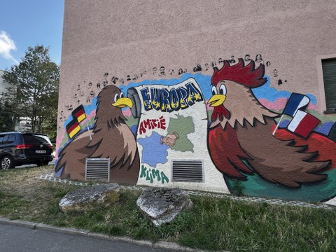 Bild eines Europäischen Grafitis in Ludwigsburg