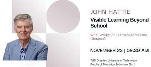 John Hattie Veranstaltungsankündigung