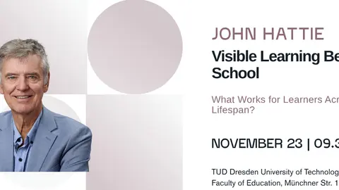 John Hattie Veranstaltungsankündigung