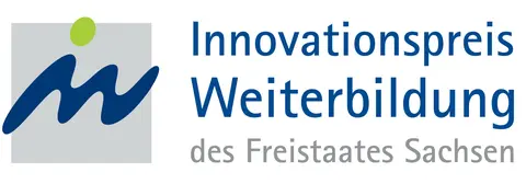 Logo des Innovationspreis Weiterbildung des Freistaats Sachsen