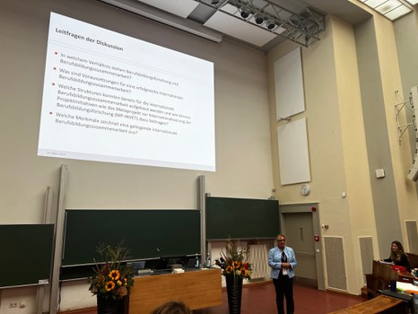 Der Lehrstuhl auf der BWP