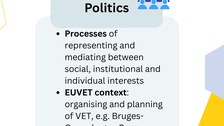 Dimensions of the political arena