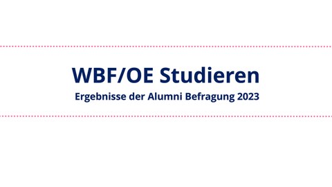 WBF/OE Studieren