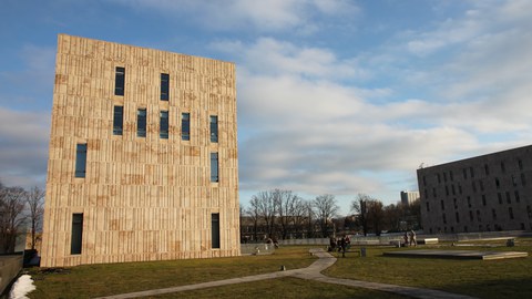 Blick auf die SLUB