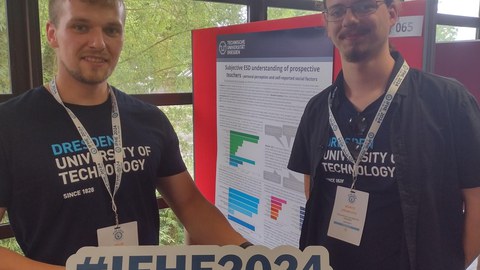 Studierende der LEH auf der IFHE2024 