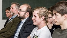 Siegerehrung mit Herrn Piwarz