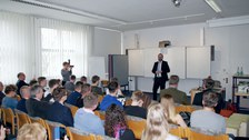 Siegerehrung mit Herrn Piwarz