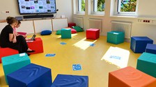 Bibliothek mit Seminar