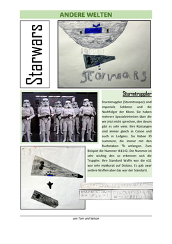 Themenseite Andere Welten von Tom und Nelson über Starwars