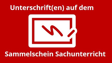 Roter Sammelschein