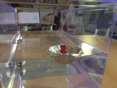 Experiment mit Wasser