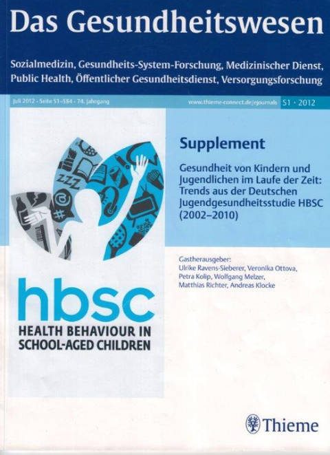 Supplement: Gesundheit von Kindern und Jugendlichen im Laufe der Zeit