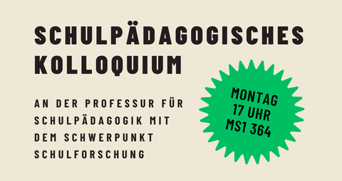 Kolloquium im Sommer