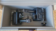Mikrophone in Schublade