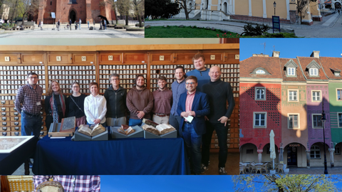 Das Bild zeigt Eindrücke vom Workshop in Poznań.