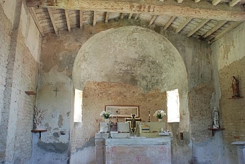 Chorraum der Kapelle nach der Restaurierung