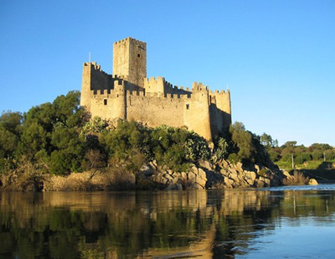 Blick auf Almourol