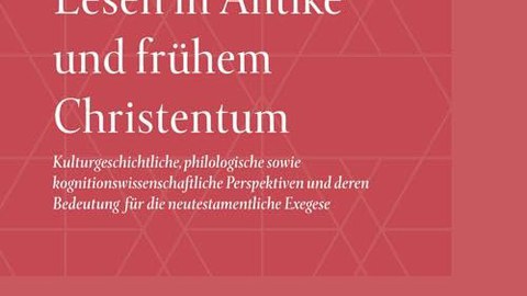 Cover Lesen in Antike und frühem Christentum