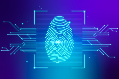 digitaler Fingerabdruck