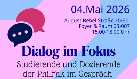 Dialog im Fokus Werbebanner